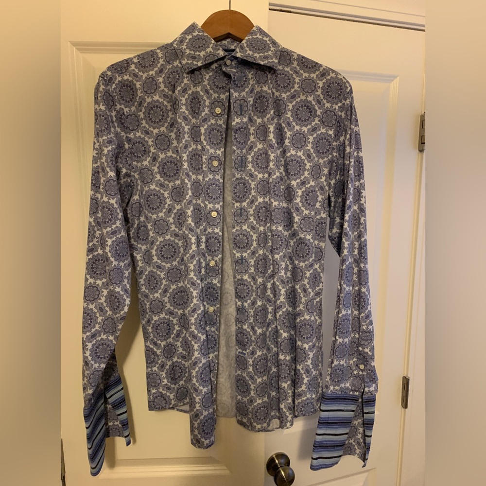 Banana republic dress shirt paisley
